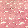 Плед, що світиться в темряві, плюшеве покривало Blanket kids Magic Star 150х100 см флісова ковдра. XR-270 Колір: рожевий, фото 9
