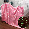 Плед, що світиться в темряві, плюшеве покривало Blanket kids Magic Star 150х100 см флісова ковдра. XR-270 Колір: рожевий, фото 4