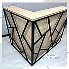 Cтійка адміністратора, ресепшен з підсвіткою, фото 2