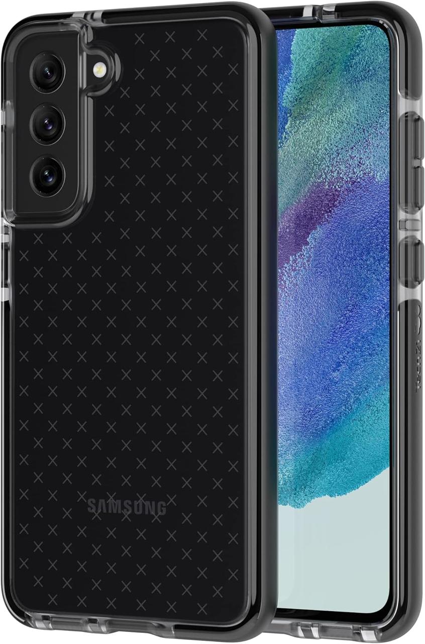 Чохол Tech21 Evo Check Smoke Black для Samsung Galaxy S21 FE 5G SM-G990
