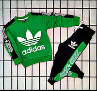 Турецький зелений спортивний костюм Adidas унісекс 3-4-5 років