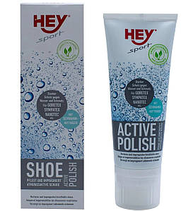 Водонепроникне просочення для взуття Hey-Sport Active Polish Black (75 мл)