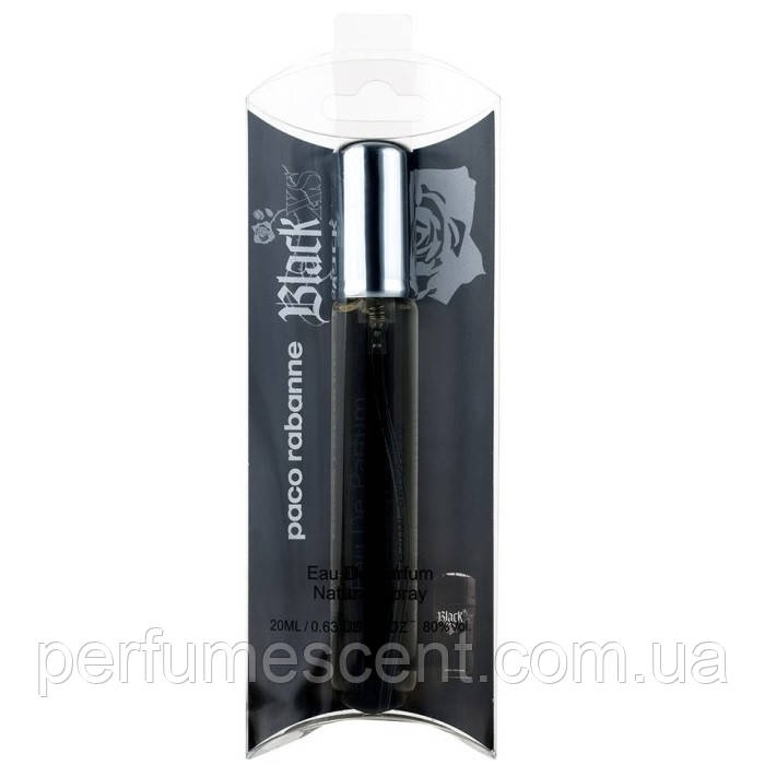 Paco Rabanne Black XS чоловічий парфум ручка 20 мл, фото 1