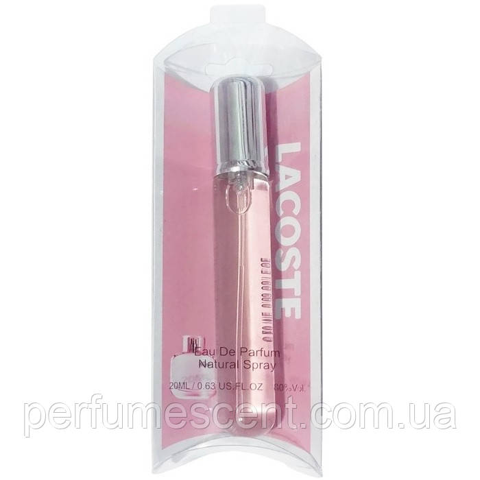 Eau De Lacoste L. 12.12 Pour Elle Sparkling жіночий парфум ручка 20 мл, фото 1