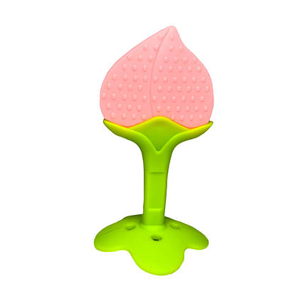 Прорізувач силіконовий "Фрукти2 малина я у футлярі 11*5см, MEGAZayka, 0401малина, фото 1