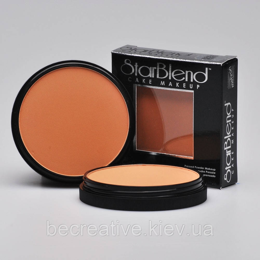 Грим-пудра Mehron StarBlend™ Cake Makeup (відтінок Black)