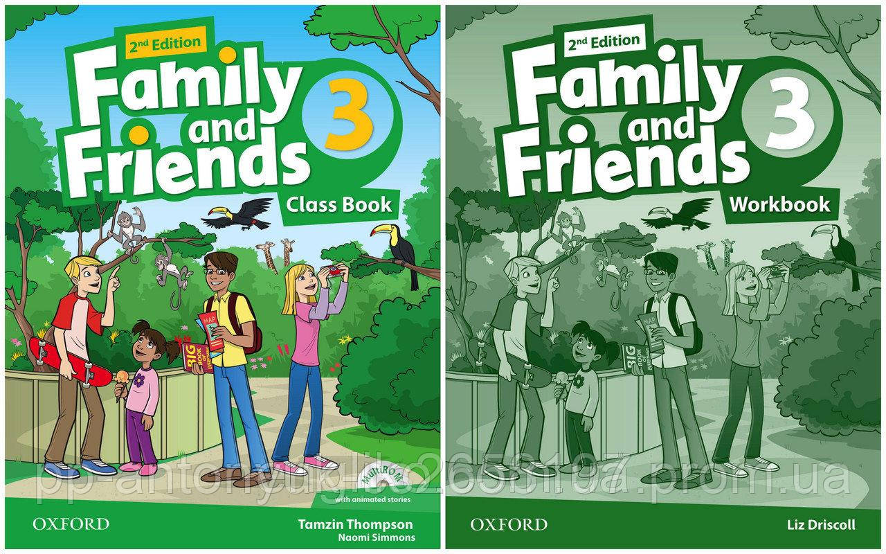 Family and friends 3 (2-edition) Комплект (Учебник + зошит)