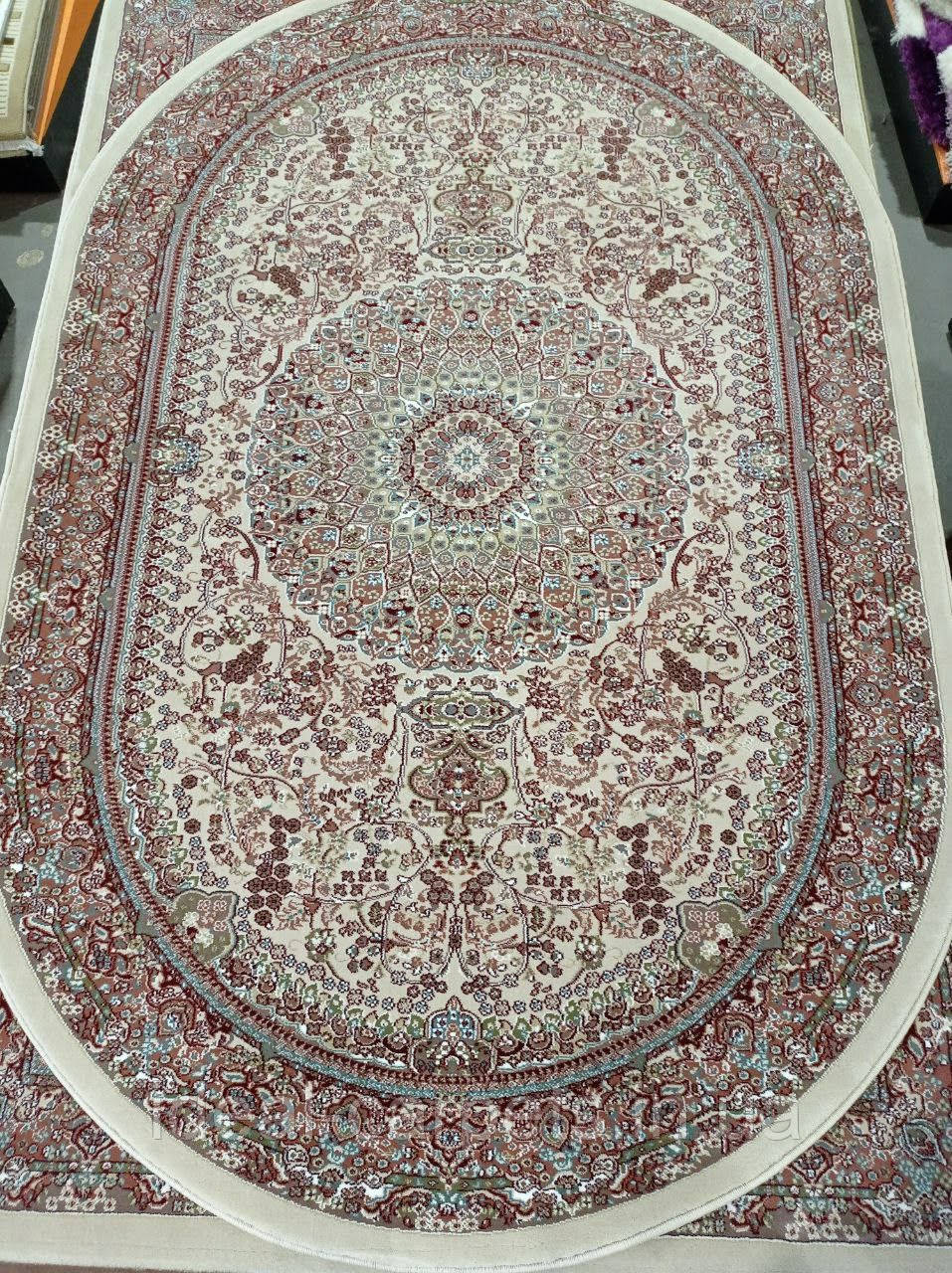 Килим Ottoman 1.5х2.3м Класичний 0619 Крем, фото 1