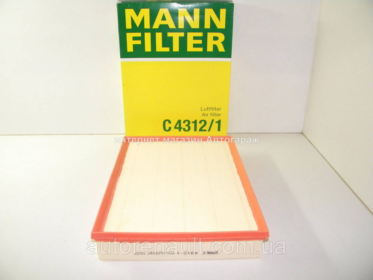 Повітряний фільтр Мерседес Спринтер 906 2006-> MANN-FILTER (Німеччина) C4312/1, фото 1