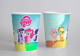 Паперові стаканчики "Поні" 10шт/уп. (250мл.)