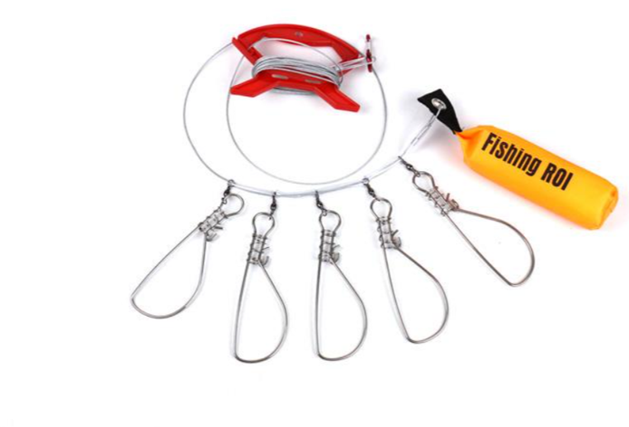 Кукан Fishing ROI з поплавцем на 5 замків, фото 1