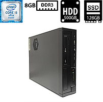 Комп'ютер Intel Desktop/Intel Core i5-2400 3.10GHz/8GB DDR3/SSD 128GB+HDD 500GB/Intel HD Graphics 2000