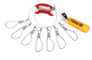 Кукан Fishing ROI з поплавцем на 7 замків