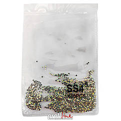 Стрази (хамелеон на срібній підкладці) SS4 (1440 шт.)