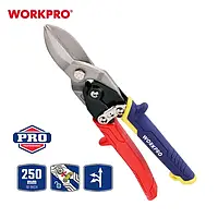 Ножницы по металлу левый рез 250 мм CR-MO WORKPRO PRO PLUS WP214020