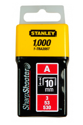 Скоби 10мм (1000шт.) (блістер) Stanley 1-TRA206T