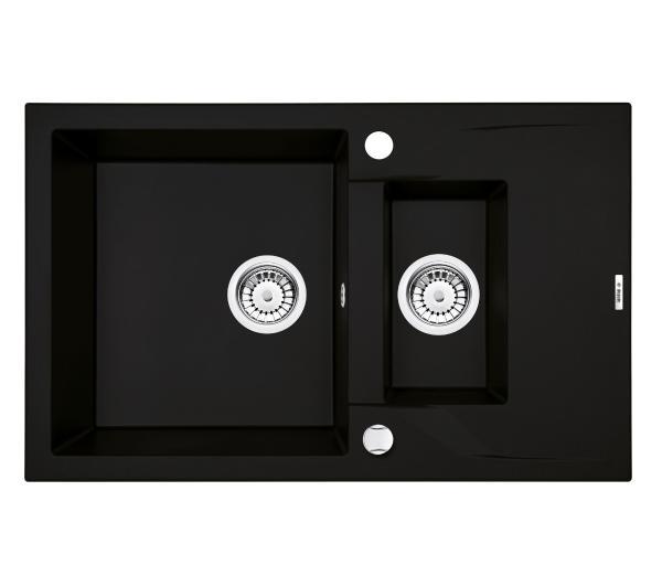 Кухонна мийка Deante Andante ZQN N513 граніт - вбудовується в стільницю, крило для сушіння