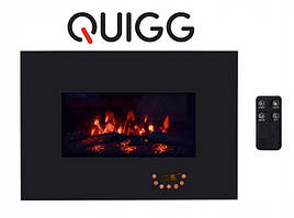 Настінний електрокамін QUIGG 1800W LED