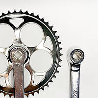 Шатун на велосипед під квадрат (шатунна пара) 28"170мм 46т