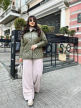 Жіноча коротка куртка сорочка, фото 2