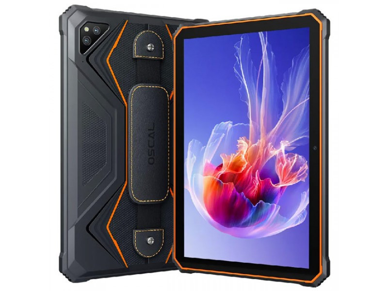 Протиударний вологозахищений планшет Oscal Spider 8 8/128Gb Orange