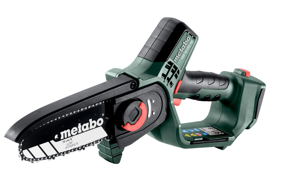 Аккумуляторная цепная пила Metabo MS 18 LTX 15 (600856840) - фото 1 - id-p1983746947