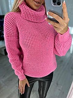 Шикарный шерстяной свитер с воротником