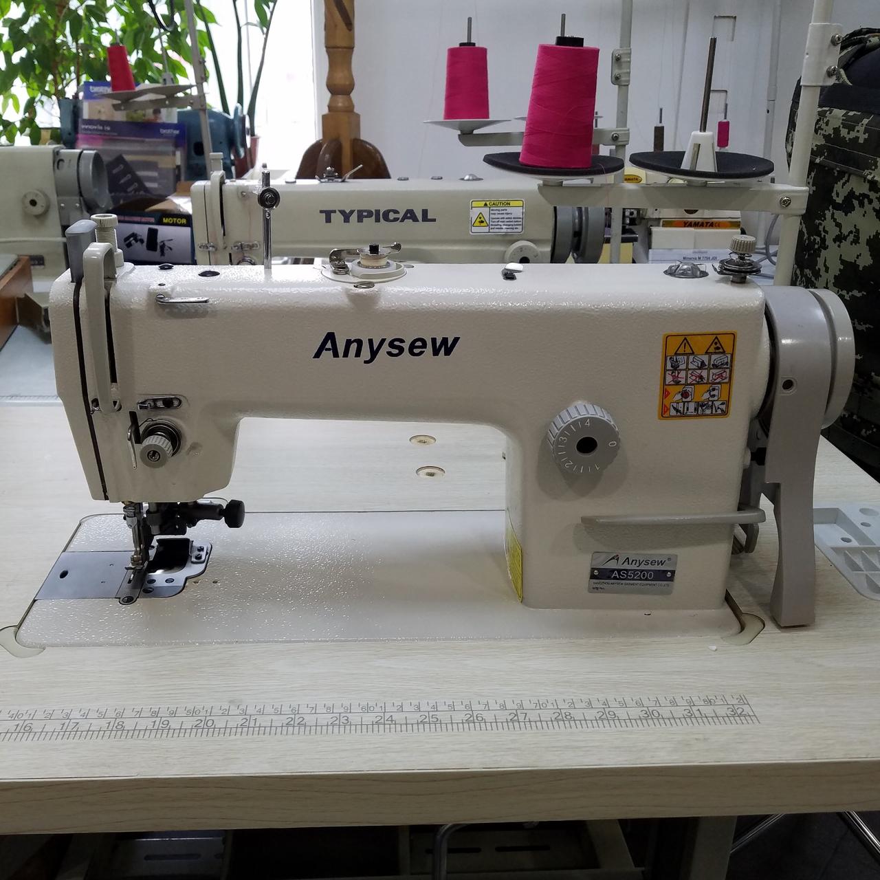 Прямострочная машина с обрезкой края материала Anysew AS 5200 - фото 1 - id-p1983762610