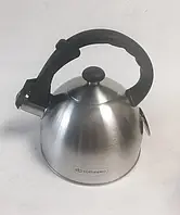 Чайник зі свистком 2.0 л із неіржавкої сталі Maestro EB-1920 Чайник для індукційної плити Чайник газовий