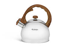 Чайник зі свистком 2.0 л із неіржавкої сталі EB-1921 Чайник для індукційної плити Чайник газовий