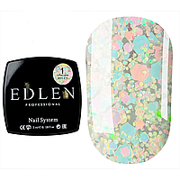 Глиттер №01 Edlen Confetti Glitter 5 мл