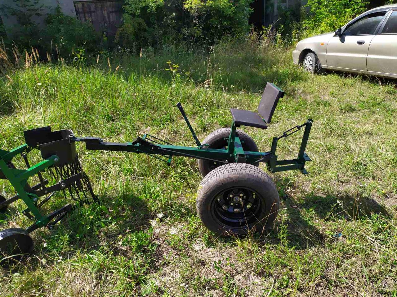 Адаптер для мотоблока АМ-2 с регулируемым дышлом под жигулевские колёса - фото 8 - id-p1975491622