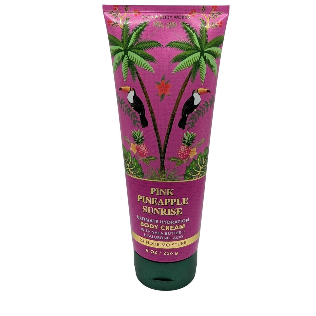 Крем для тіла Bath & Body Works Pink Pineapple Sunrise 226г.