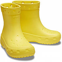 Детские резиновые сапоги Crocs Classic Boot Kids 208544 28, Желтый