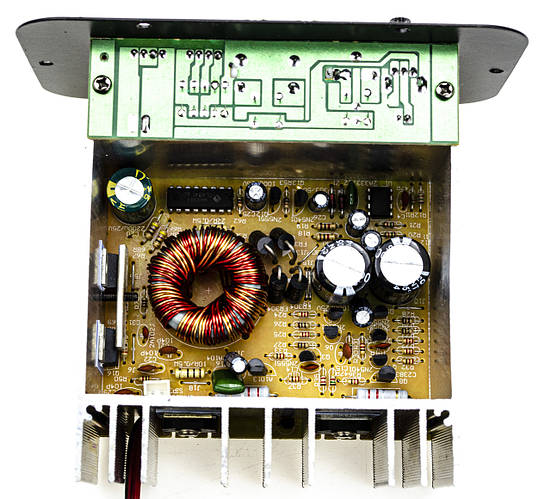 Усилитель HF13D-03 встраиваемый для активного сабвуфера (80W / 500W ...