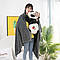 М'яка іграшка Панда з пледом 105х165 см / Іграшка подушка з пледом / Плюшева іграшка плед, фото 4
