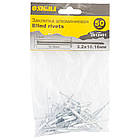 Заклепки алюмінієві Standard 3.2×10.16мм 50 шт SIGMA (2612451)