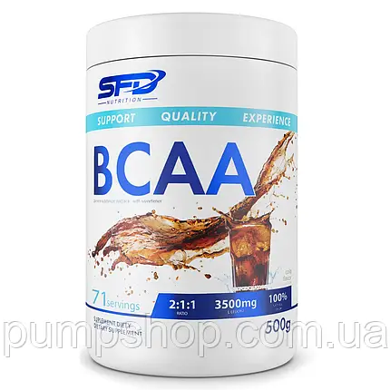Амінокислоти бцаа SFD Nutrition BCAA 500 г (різні смаки), фото 1