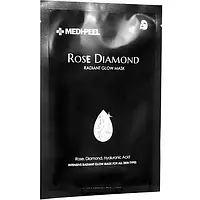 Тканинна маска з алмазною пудрою Medi-Peel Rose Diamond Radiant Glow Mask 25 мл