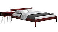 Ліжко дерев'яне без підіймального механізму на ламальній основі Нота Бене для спальні, готелів Естела