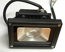 Світлодіодний лінзований прожектор червоний 10 W 12-24 V DC Код.59310, фото 3