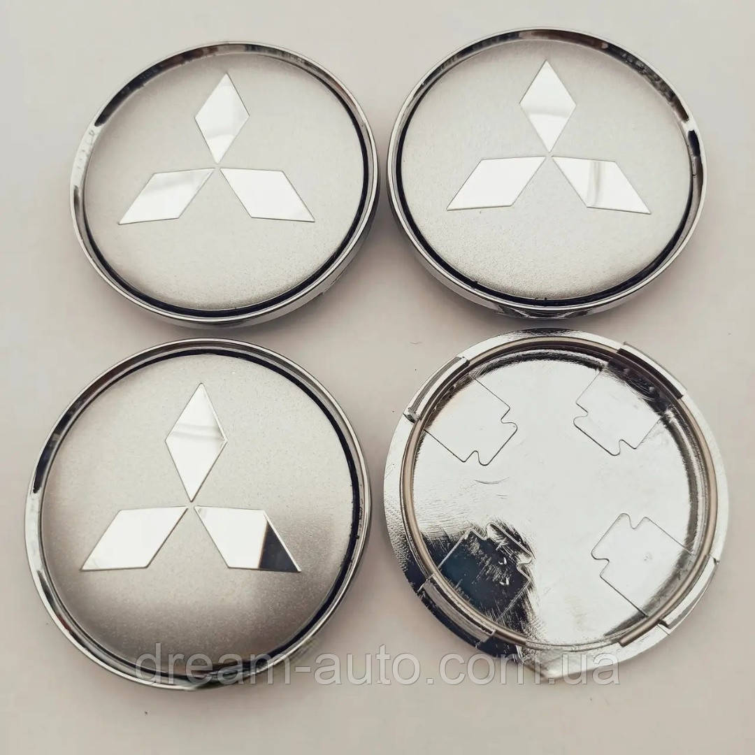 Ковпачки в диски Mitsubishi 58*63 мм, фото 1