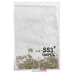 Стрази (хамелеон на срібній підкладці) SS3 (1440 шт)