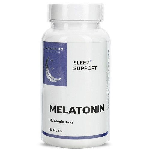 Мелатонін Progress Nutrition Melatonin 3 mg (90 таблеток.), фото 1