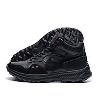 Чоловічі зимові шкіряні кросівки Nike Venture Runner Black