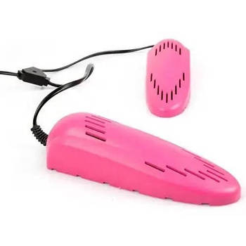 Електрична сушарка SHOES DRYER для взуття на 220V Рожева