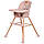Стілець для годування 4в1 KidWell дерев'яний EATAN WOOD PINK, фото 3