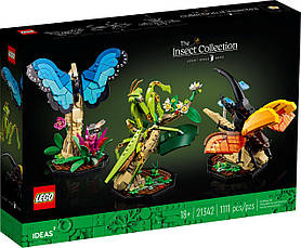 Конструктор LEGO Ideas Колекція комах 1 111 деталей (21342)