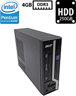 Компьютер Acer Veriton X275 SFF/Intel Pentium E5800 3.20GHz/4GB DDR3/HDD 250GB/Intel HD Graphics