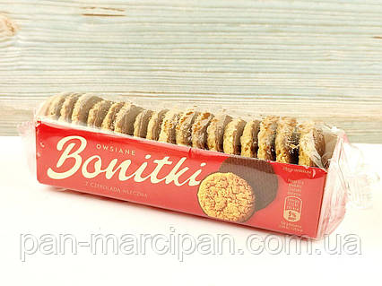 Печиво вівсяне з шоколадом Bonitki 230 г (Польща)
